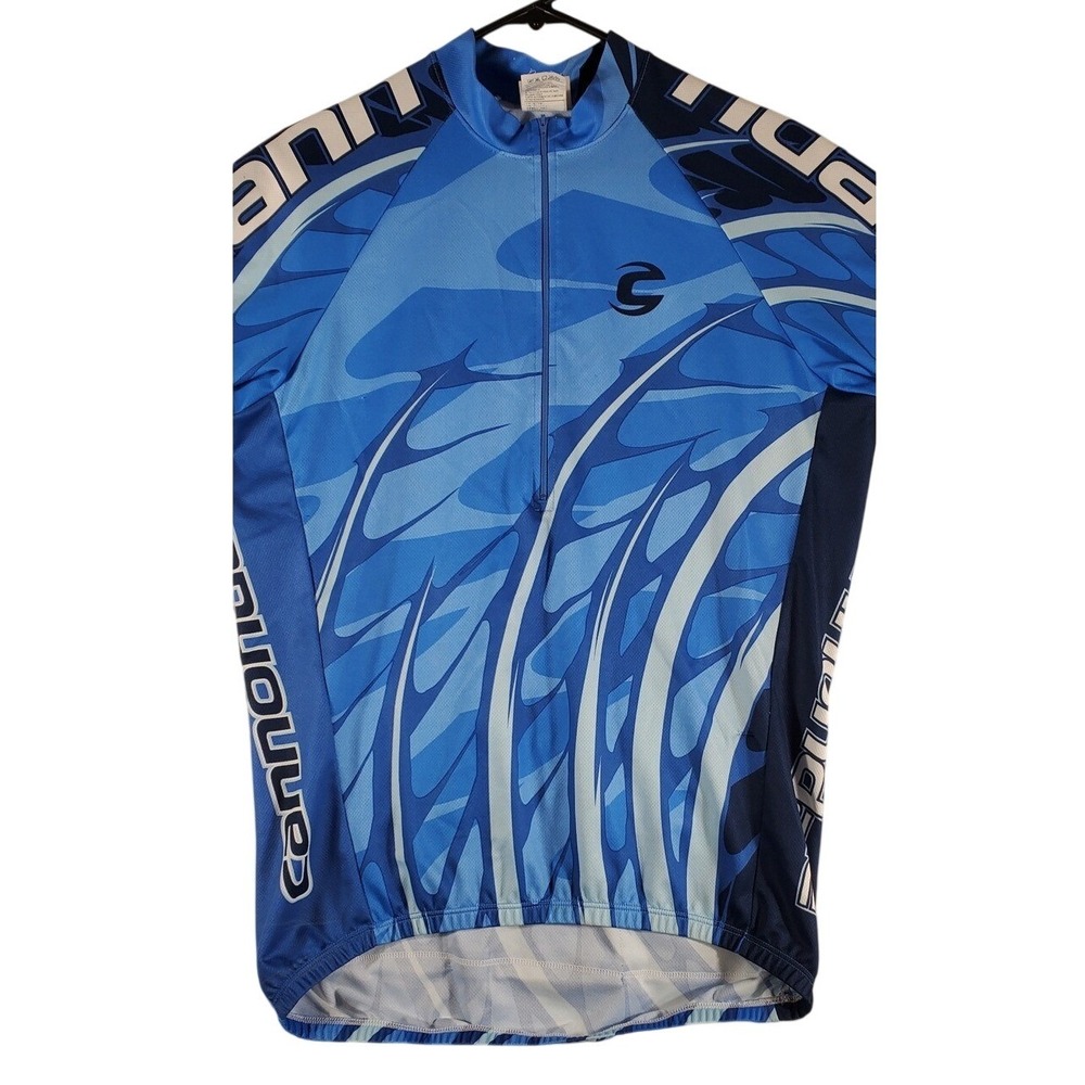 Cycling Jersey Short Sleeve Zipper CANNONDALE TEAM PRO CYCLING JERSEY L VINTAGE - Picture 7 of 7